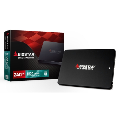 Biostar S100 240GB 2.5 SSD Disk SM120S2E32 - 39.83 USD + KDV