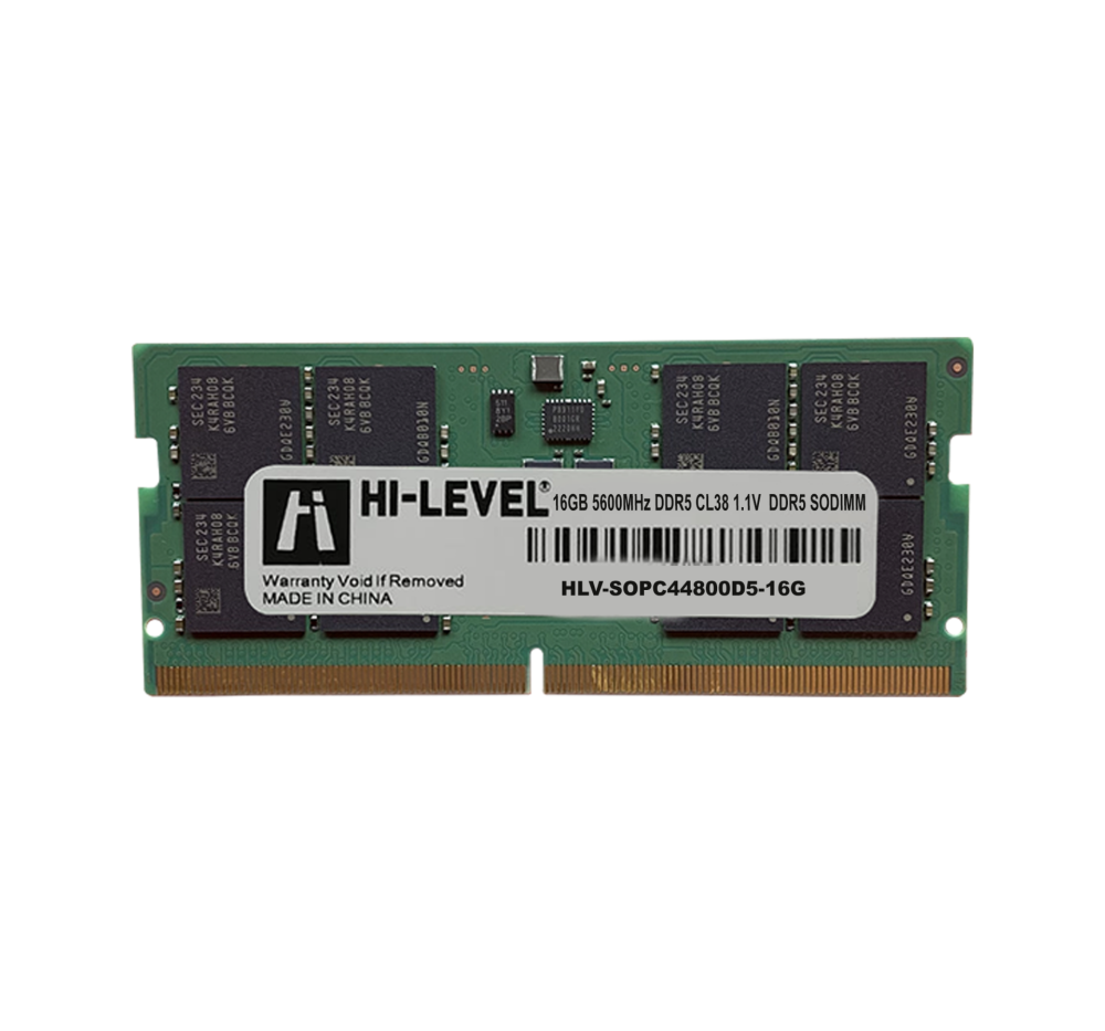 16GB HI-LEVEL DDR5 5600Mhz SODIMM 1.1 HLV-SOPC44800D5-16G
