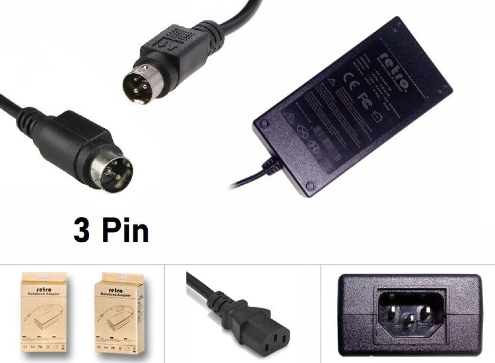 RETRO 24V 2.5A 60W 3 Pin Güç Adaptörü RPA-AC245