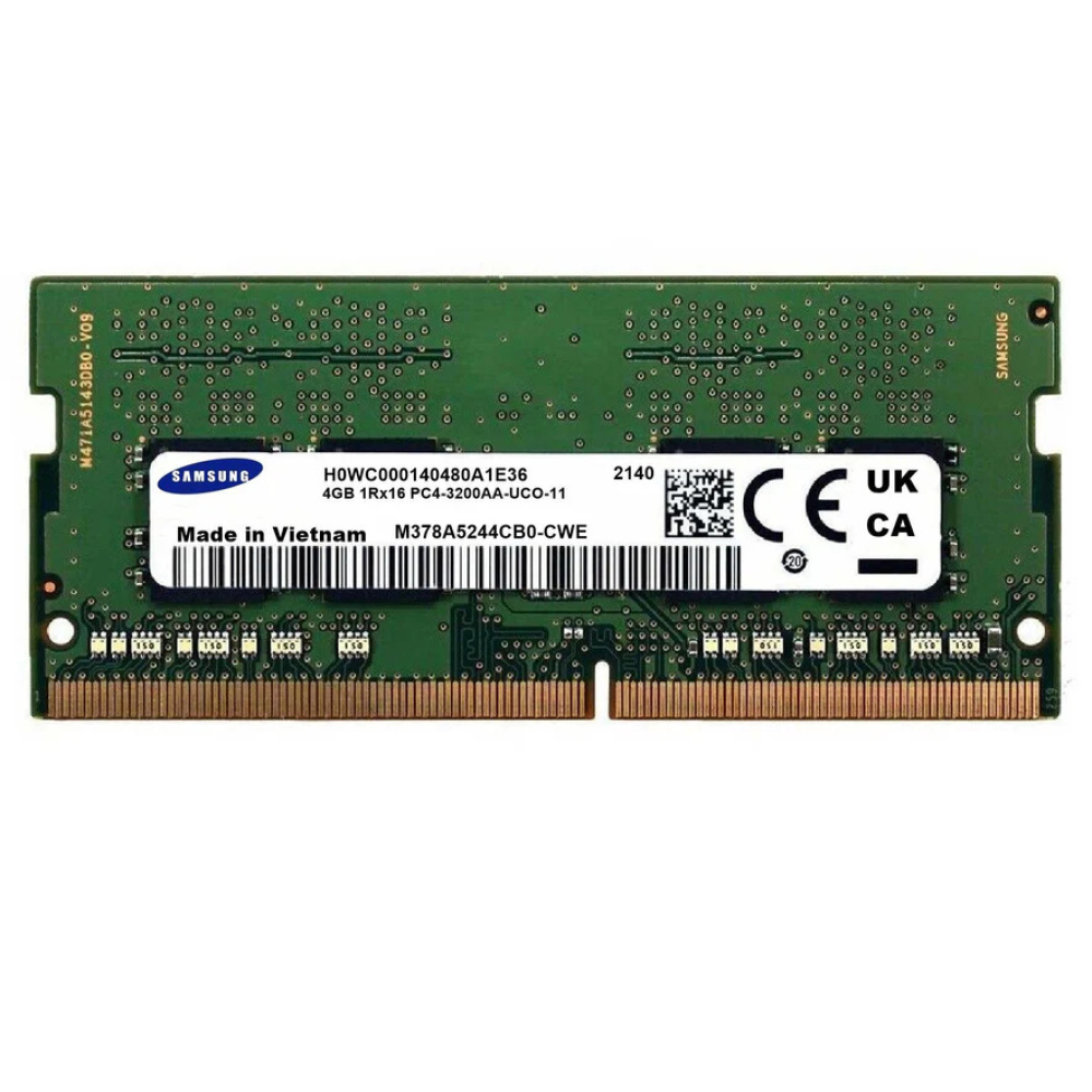 Samsung 4GB DDR4 SODIMM 3200MHz PC4-3200AA Notebook Ram