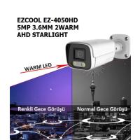 EZCOOL EZ-4050HD 5MP 3.6MM 2WARM AHD STARLIGHT