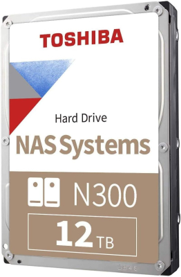 12TB TOSHIBA N300 7200RPM SATA 256MB HDWG51CUZSVA - Nas Diskler
