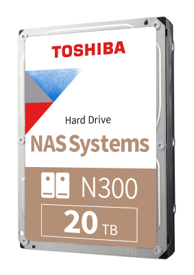 20TB TOSHIBA N300 7200RPM SATA 512MB HDWG62AUSZVA - Nas Diskler