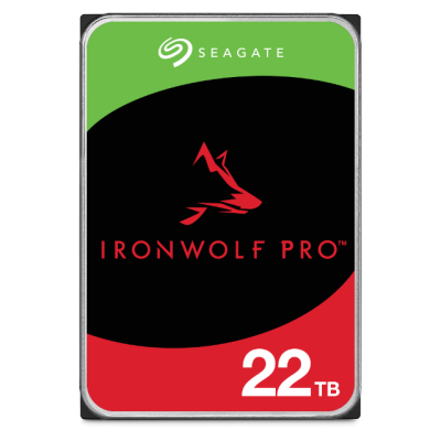 22TB SEAGATE IRONWOLF 7200 512M NAS ST22000NT001 - Nas Diskler