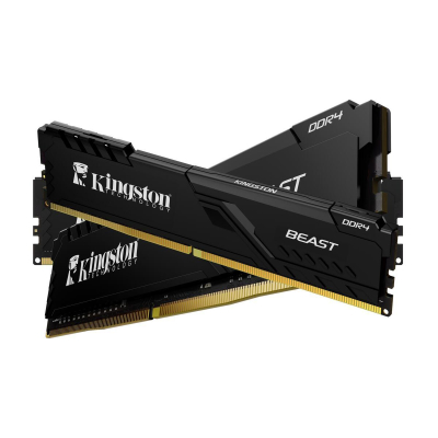 32GB DDR4 3200Mhz CL16 DIMM KF432C16BBK2/32TR KINGSTON BEAST SOĞUTUCULU - Bellekler