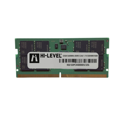 32GB HI-LEVEL DDR5 5600Mhz SODIMM 1.1V HLV-SOPC44800D5/32G - Bellekler