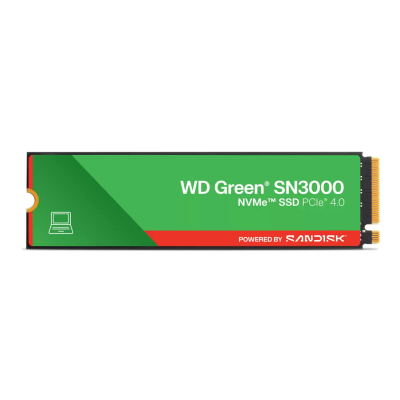 500GB WD GREEN M.2 NVMe SN3000 5000/4000MB/s WDS500G5G0E SSD - SSD Diskler