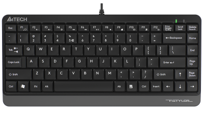 A4 TECH FK11 SLIM Q KLAVYE USB GRİ - Klavye