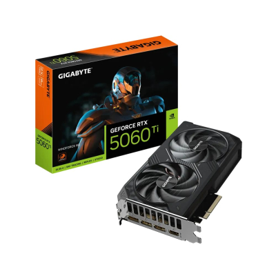GIGABYTE RTX5060Ti WINDFORCE GV-N506TWF2-8GD 8GB GDDR7 128Bit - Ekran Kartları