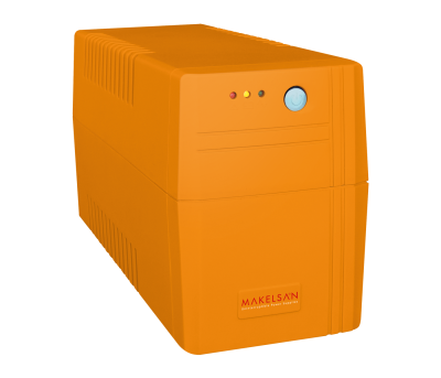 MAKELSAN LION 650VA (1*7Ah) 5-10DK MU00650L11EA005 - Güç Kaynakları Ups