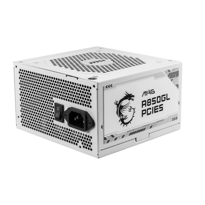 MSI MAG A850GL PCIE5 WHITE 850W 80+GOLD POWER SUPPLY - Güç Kaynakları