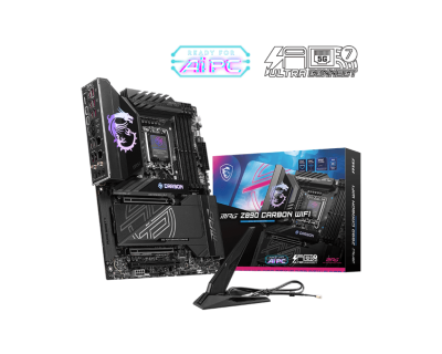 MSI MPG Z890 CARBON WIFI DDR5 9200(OC) DVI HDMI ATX - Anakartlar