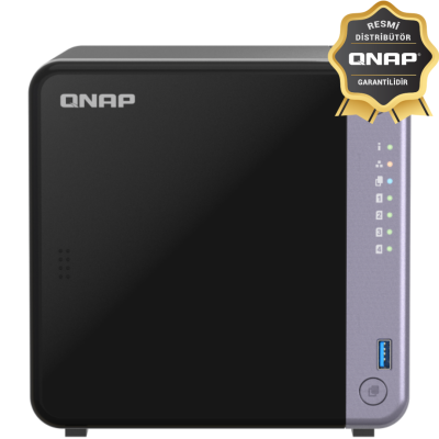QNAP TS-432X-4G 4 YUVALI 4GB DEPOLAMA ÜNİTESİ (Resmi Distribütör Garantili) - Depolama Üniteleri