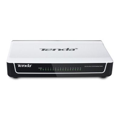 TENDA S16 16PORT 10/100 YÖNETİLEMEZ SWITCH - Switch