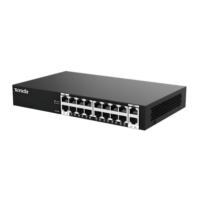 TENDA S218GPC-BH 18PORT YONETILEMEZ POE+ SWITCH - Switch