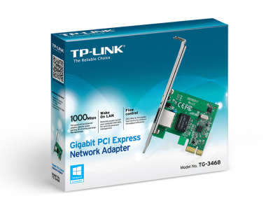 TP-LINK TG-3468 GIGABIT PCI EXPRESS ETHERNET KARTI - Ağ Kartları