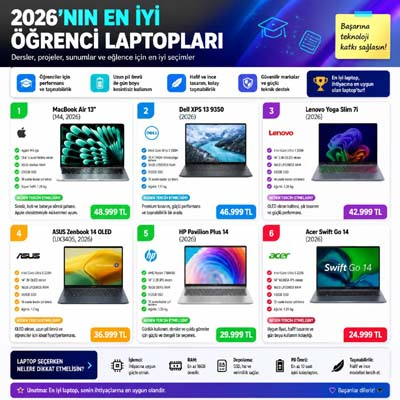 Öğrenciler İçin En İyi Notebook Nasıl Seçilir?