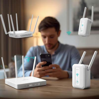 Wi-Fi Çekmiyor mu? Evde Sinyali Güçlendiren Router ve Genişleticiler
